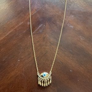 Stainless steel gold necklace